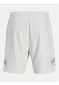 Jack & Jones - Jack&Jones Szorty sportowe Kane Detroit 12268773 Szary Relaxed Fit. Kolor: szary. Materiał: syntetyk, bawełna. Styl: sportowy