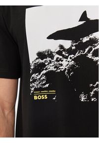 BOSS - Boss T-Shirt Te_Sea_Horse 50515626 Czarny Regular Fit. Kolor: czarny. Materiał: bawełna