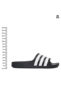 Adidas - adidas Klapki adilette Aqua K F35556 Czarny. Kolor: czarny. Materiał: syntetyk #10