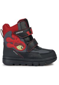 Geox Śniegowce J Willaboom Boy B Ab J36LFA 050FU C0048 D Czarny. Kolor: czarny. Materiał: materiał #1