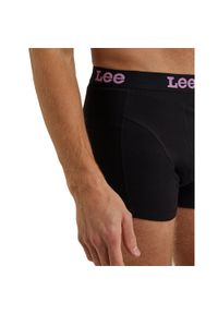 Lee - LEE 2-PACK TRUNK MĘSKIE BOKSERKI DWUPAK BLACK LP03CK02 112333619