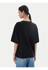BOSS T-Shirt C_Eboyfriend_4 50540441 Czarny Oversize. Kolor: czarny. Materiał: bawełna #4