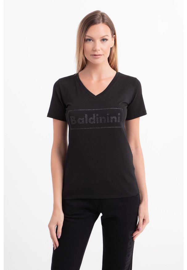 Baldinini - T-SHIRT BALDININI. Okazja: na co dzień. Materiał: materiał. Styl: casual