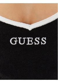 Guess Sukienka codzienna E5GK15 KCQV1 Czarny Bodycon Fit. Okazja: na co dzień. Kolor: czarny. Materiał: bawełna. Typ sukienki: bodycon, proste. Styl: casual