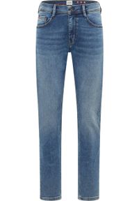 Męskie Spodnie jeansowe Mustang Style Oregon Slim K Denim Blue 1017431 5000 582 #4