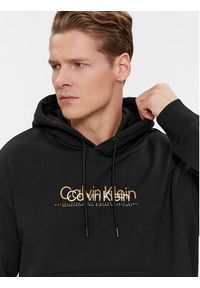 Calvin Klein Bluza K10K111815 Czarny Regular Fit. Kolor: czarny. Materiał: bawełna #6