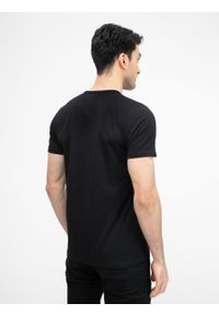 Big-Star - Koszulka męska z bawełny supima Supiclassic 906. Kolor: czarny. Materiał: bawełna. Długość: długie. Styl: klasyczny #3