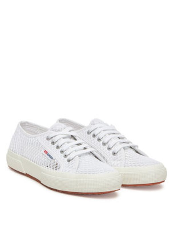 Superga Tenisówki S2135GW Biały. Kolor: biały. Materiał: materiał