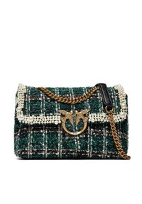 Pinko Torebka Love Classic Puff Pearls Frame AI 22-23 PLTT 1P22WE A03O Zielony. Kolor: zielony #1