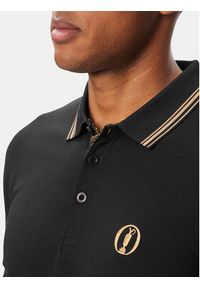 BOSS Polo Paddy_The_Open-26 50566997 Czarny Regular Fit. Typ kołnierza: polo. Kolor: czarny. Materiał: bawełna #2