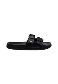 Emporio Armani Klapki XVPS13 XR275 K485 Czarny. Kolor: czarny