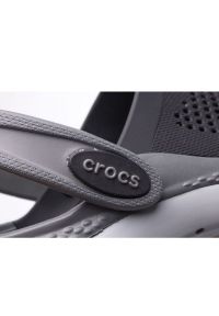 Klapki Crocs Literide 360 Kids Clog Jr 207021-0DD szare. Okazja: na co dzień. Kolor: szary. Sezon: lato. Styl: casual #10
