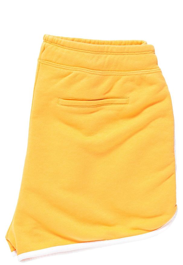 Wrangler - DAMSKIE SPODENKI WRANGLER B&Y SHORT AMBER YELLOW W6066ICUY 112130415. Okazja: na plażę