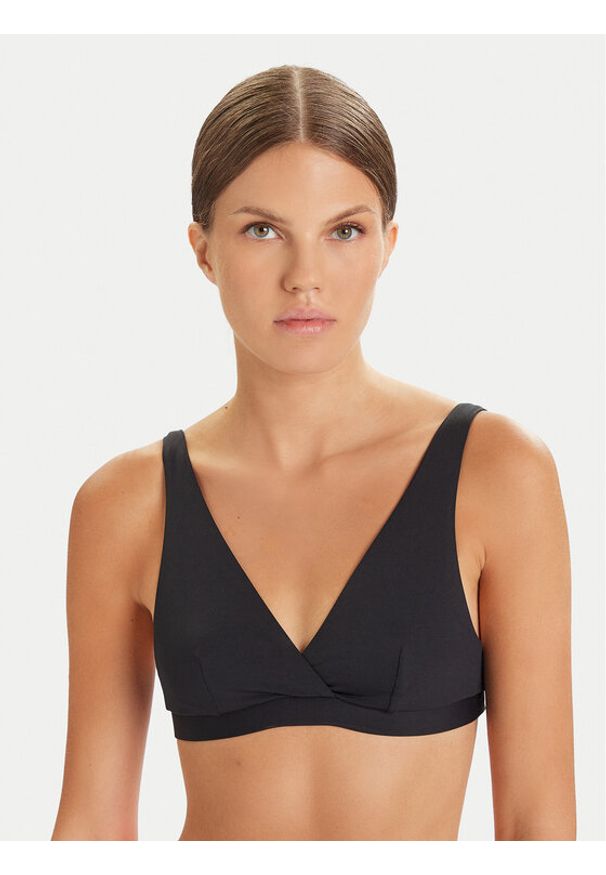 United Colors of Benetton - United Colors Of Benetton Góra od bikini 3P5H5R052 Czarny. Kolor: czarny. Materiał: syntetyk