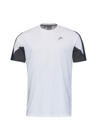 Koszulka tenisowa chłopięca z krótkim rękawem Head Club 22 Tech. Kolor: niebieski, biały, wielokolorowy. Długość rękawa: krótki rękaw. Długość: krótkie. Sport: tenis #1