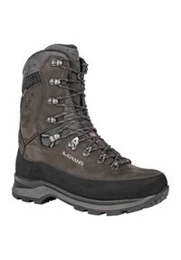 Buty trekkingowe męskie Lowa Tibet Evo 200 Gtx Hi. Wysokość cholewki: za kostkę. Zapięcie: sznurówki. Kolor: szary. Materiał: skóra, guma, tkanina, materiał. Szerokość cholewki: normalna #1