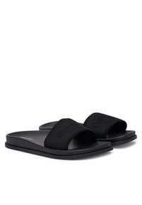 Calvin Klein Klapki City Sandal Mule Webbing HW0HW02887 Czarny. Kolor: czarny. Materiał: materiał #2