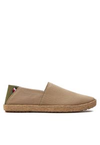 TOMMY HILFIGER - Espadryle Tommy Hilfiger. Kolor: beżowy