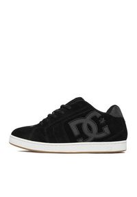 DC Shoes Sneakersy EO-NET SE DC03260001 Czarny. Kolor: czarny. Materiał: nubuk, skóra #4