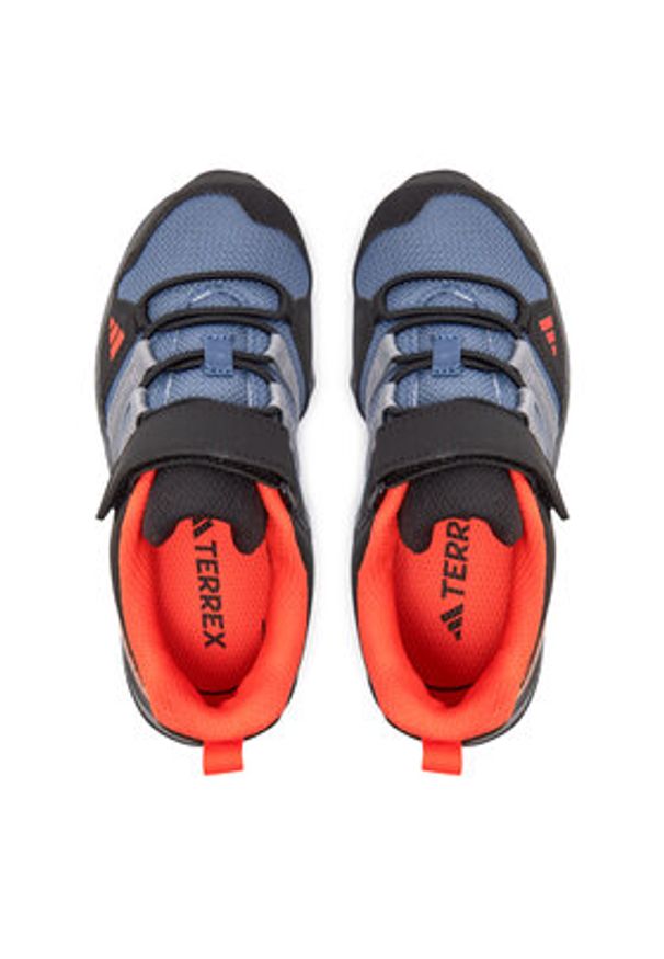 Adidas - adidas Trekkingi Terrex AX2R Hook-and-Loop Hiking IF5703 Niebieski. Kolor: niebieski. Materiał: materiał. Model: Adidas Terrex. Sport: turystyka piesza