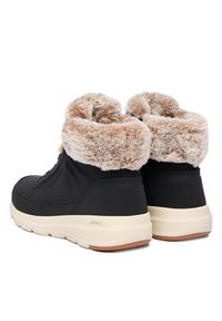 skechers - Skechers Trzewiki Glacial Ultra 144199/BLK Czarny. Kolor: czarny. Materiał: skóra #5