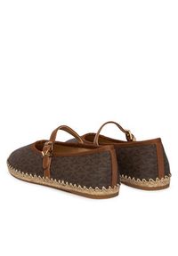 MICHAEL Michael Kors Espadryle Lynn 40R6LYFP1B Brązowy. Kolor: brązowy. Materiał: skóra #5