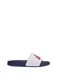 Adidas - adilette Shower Slides. Kolor: wielokolorowy, biały, czerwony, niebieski