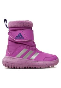 Adidas - Śniegowce adidas. Kolor: fioletowy