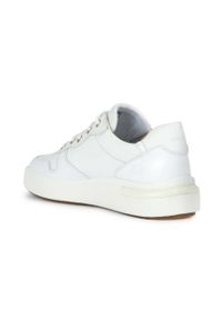 Geox sneakersy skórzane D DALYLA A kolor biały D35QFA 08502 C1000. Nosek buta: okrągły. Zapięcie: sznurówki. Kolor: biały. Materiał: skóra #2
