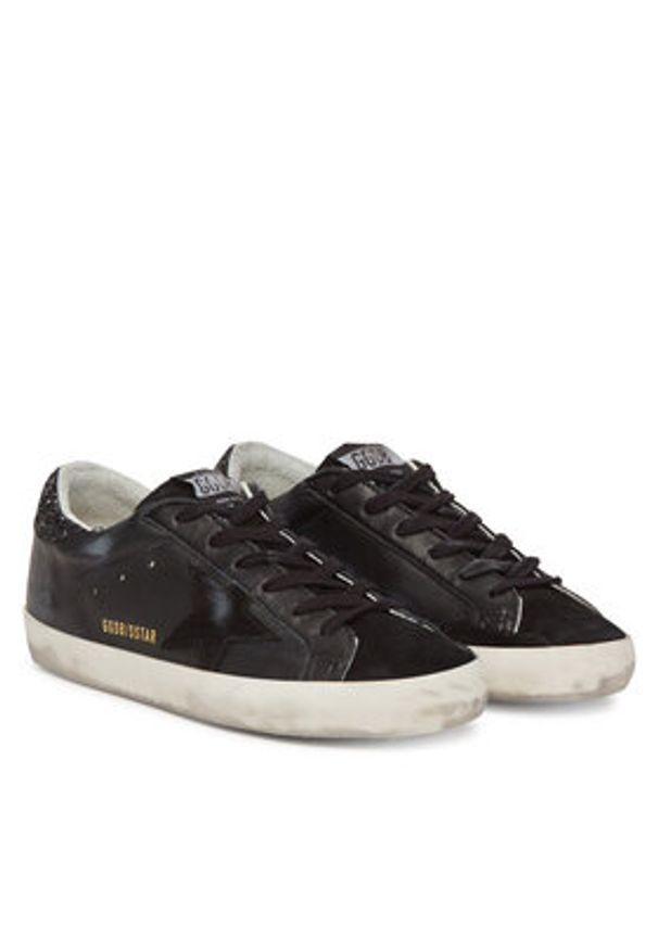 GOLDEN GOOSE - Golden Goose Sneakersy Super-Star Classic GWF00101.F003463.90100 Czarny. Kolor: czarny. Materiał: skóra