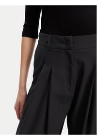 Marella Spodnie palazzo Ulzio 2523136095 Szary Wide Leg. Kolor: szary. Materiał: wełna #6