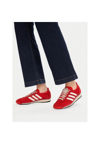 Adidas - Sneakersy adidas. Kolor: czerwony #1