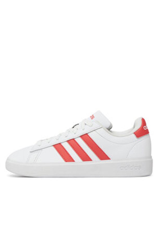 Adidas - adidas Sneakersy Grand Court Cloudfoam Comfort ID2948 Biały. Kolor: biały. Materiał: skóra. Model: Adidas Cloudfoam