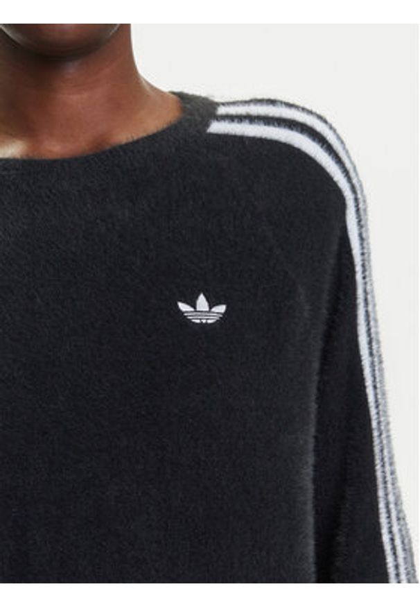 Adidas - adidas Bluza adicolor Holiday JX7813 Czarny Loose Fit. Kolor: czarny. Materiał: syntetyk
