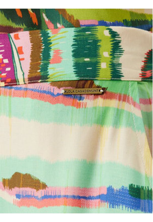 LOLA CASADEMUNT Kuloty LS2614013 Kremowy Regular Fit. Kolor: kremowy