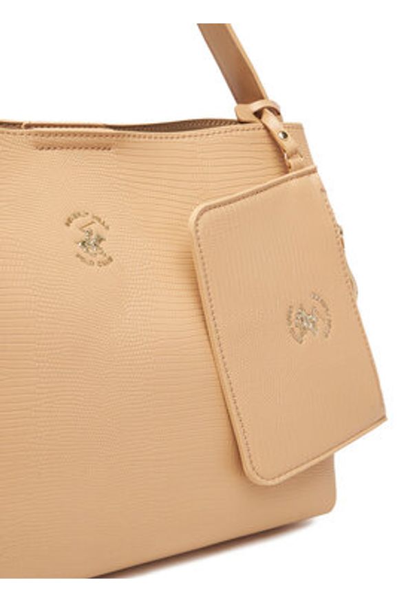 Beverly Hills Polo Club Torebka BHPC-W-04-A23 Beżowy. Kolor: beżowy