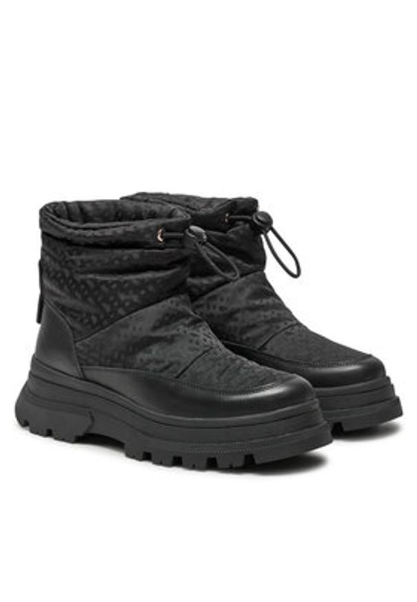 BOSS - Boss Botki Foster Bootie CBBNY 50523505 Czarny. Kolor: czarny. Materiał: materiał