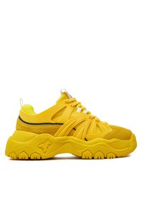 Patrizia Pepe Sneakersy 8Z0043/V005-Y447 Żółty. Kolor: żółty. Materiał: mesh, materiał