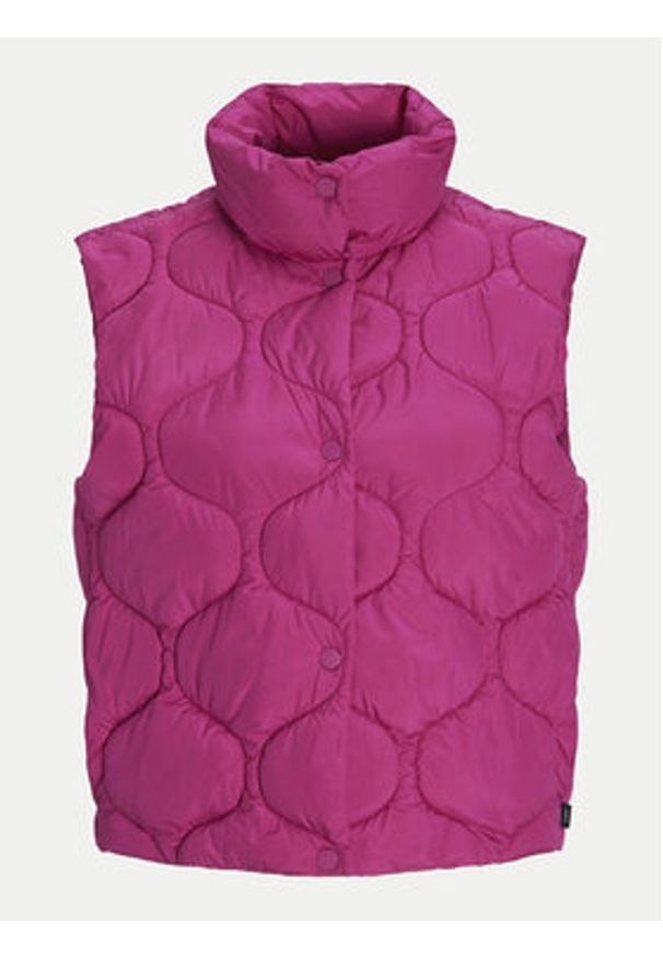 JJXX Bezrękawnik Sena 12258496 Różowy Regular Fit. Kolor: różowy. Materiał: syntetyk. Długość rękawa: bez rękawów