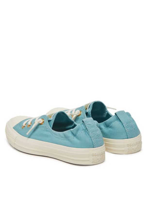 Converse Trampki Chuck Taylor All Star Shoreline Gold A13819C Niebieski. Kolor: niebieski. Materiał: materiał