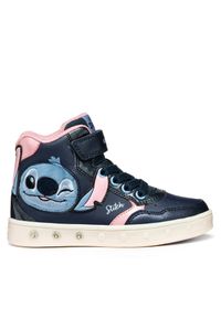 Sneakersy Geox. Kolor: niebieski
