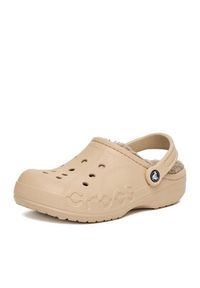 Crocs Klapki C-BAYA LINED CLOG 205969-2ZM Beżowy. Kolor: beżowy #5
