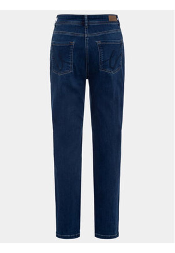 Olsen Jeansy 14002108 Granatowy Regular Fit. Kolor: niebieski