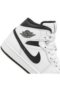 Nike Sneakersy Air Jordan 1 Mid DQ8426 132 Biały. Kolor: biały. Materiał: skóra. Model: Nike Air Jordan