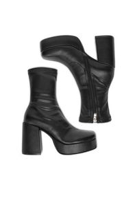 DeeZee Botki 7562T-2 Czarny. Kolor: czarny. Materiał: syntetyk, materiał #6