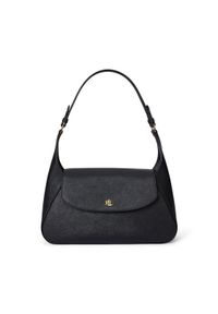 Lauren Ralph Lauren - LAUREN RALPH LAUREN Torebka 431969364001 Czarny. Kolor: czarny. Materiał: skórzane
