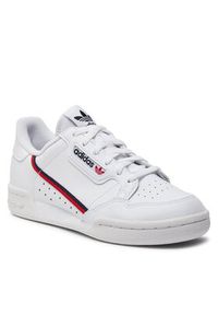 Adidas - adidas Sneakersy Continental 80 J F99787 Biały. Kolor: biały. Materiał: skóra #4