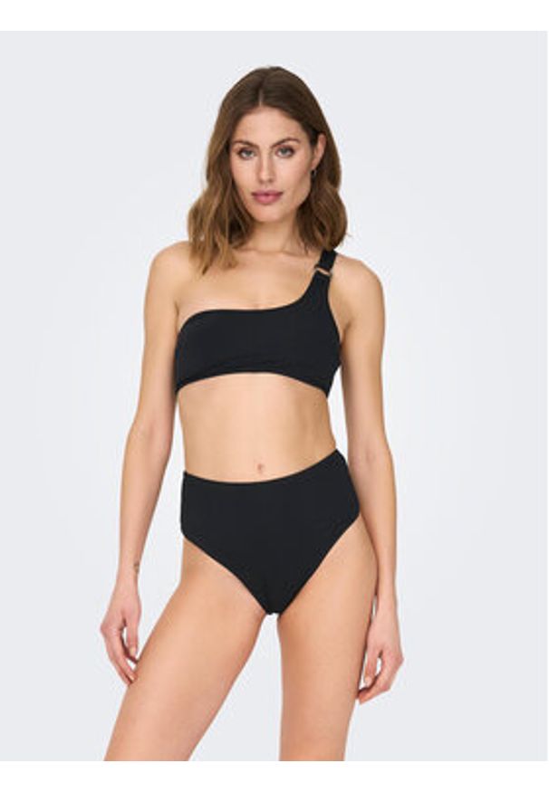 only - ONLY Góra od bikini Tassy 15282093 Czarny. Kolor: czarny. Materiał: syntetyk