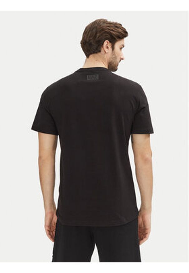 EA7 Emporio Armani T-Shirt 7M000149 AF14772 UC001 Czarny Regular Fit. Kolor: czarny. Materiał: bawełna