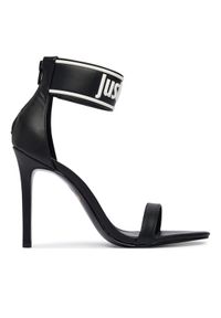 Just Cavalli Sandały 80RA3S26 ZSE28 Czarny. Kolor: czarny. Materiał: skóra #1